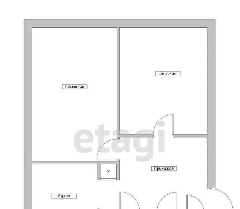 квартира г Кострома Октябрьский ул Центральная 2-я 9а фото 2