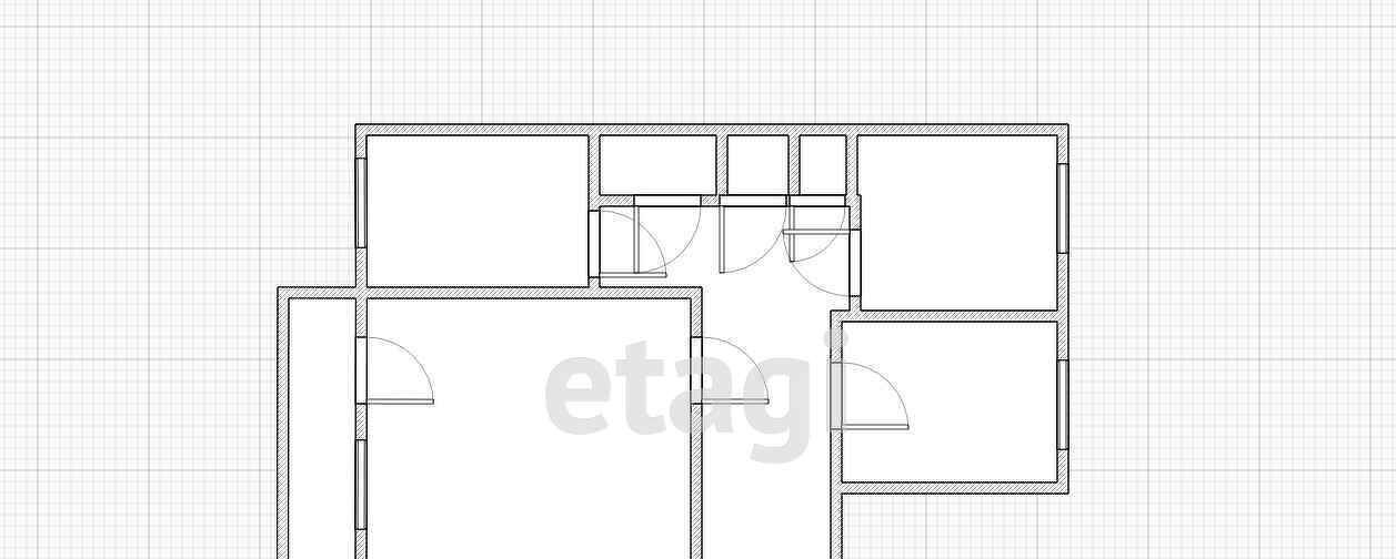 квартира г Кострома мкр Юбилейный 24а фото 2