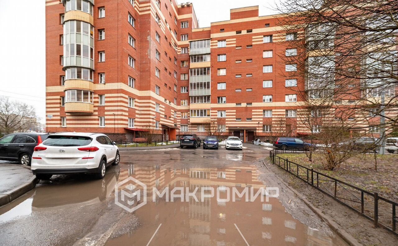 квартира г Санкт-Петербург метро Комендантский Проспект пр-кт Сизова 12к/1 округ Озеро Долгое фото 25