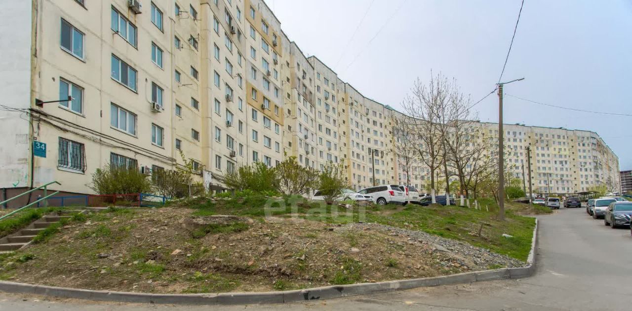 квартира г Владивосток р-н Первомайский ул 2-я Поселковая 34 фото 37