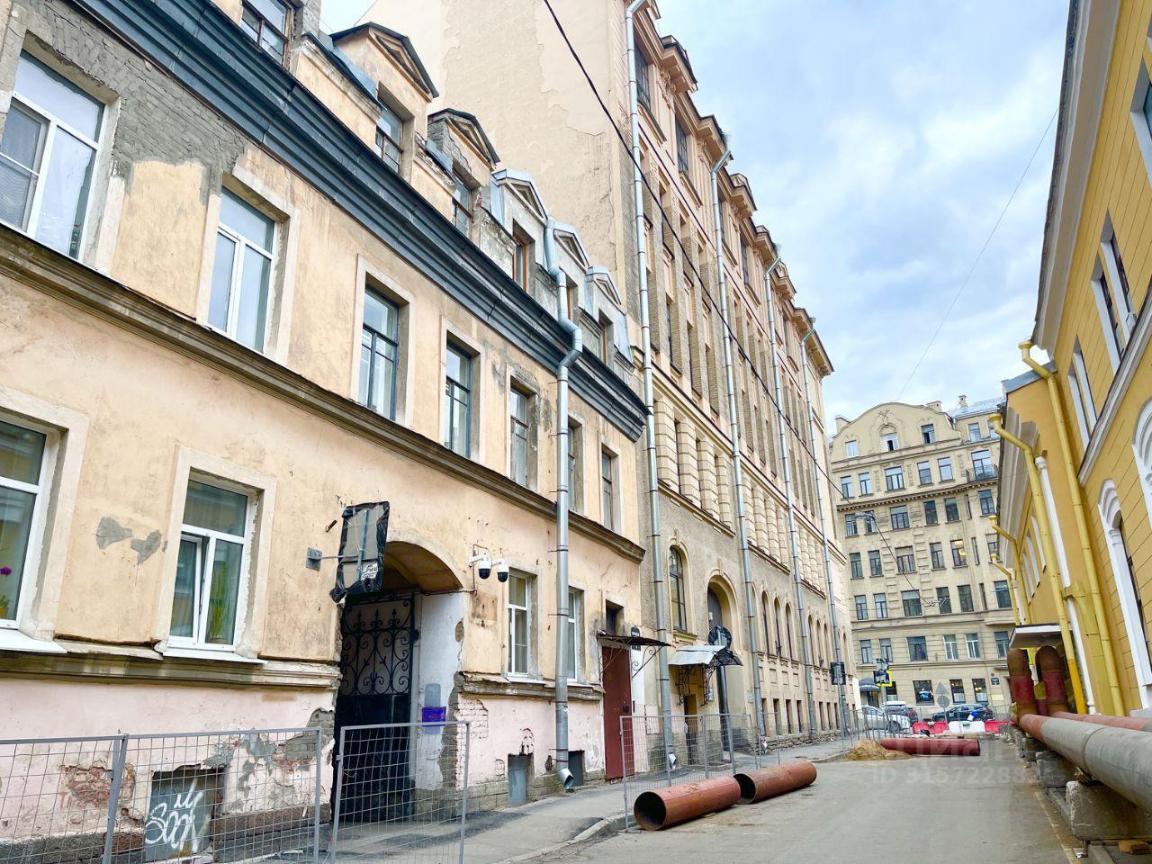 квартира г Санкт-Петербург п Шушары Центральный район Пески ул 9-я Советская 4 округ Смольнинское, Ленинградская область фото 22