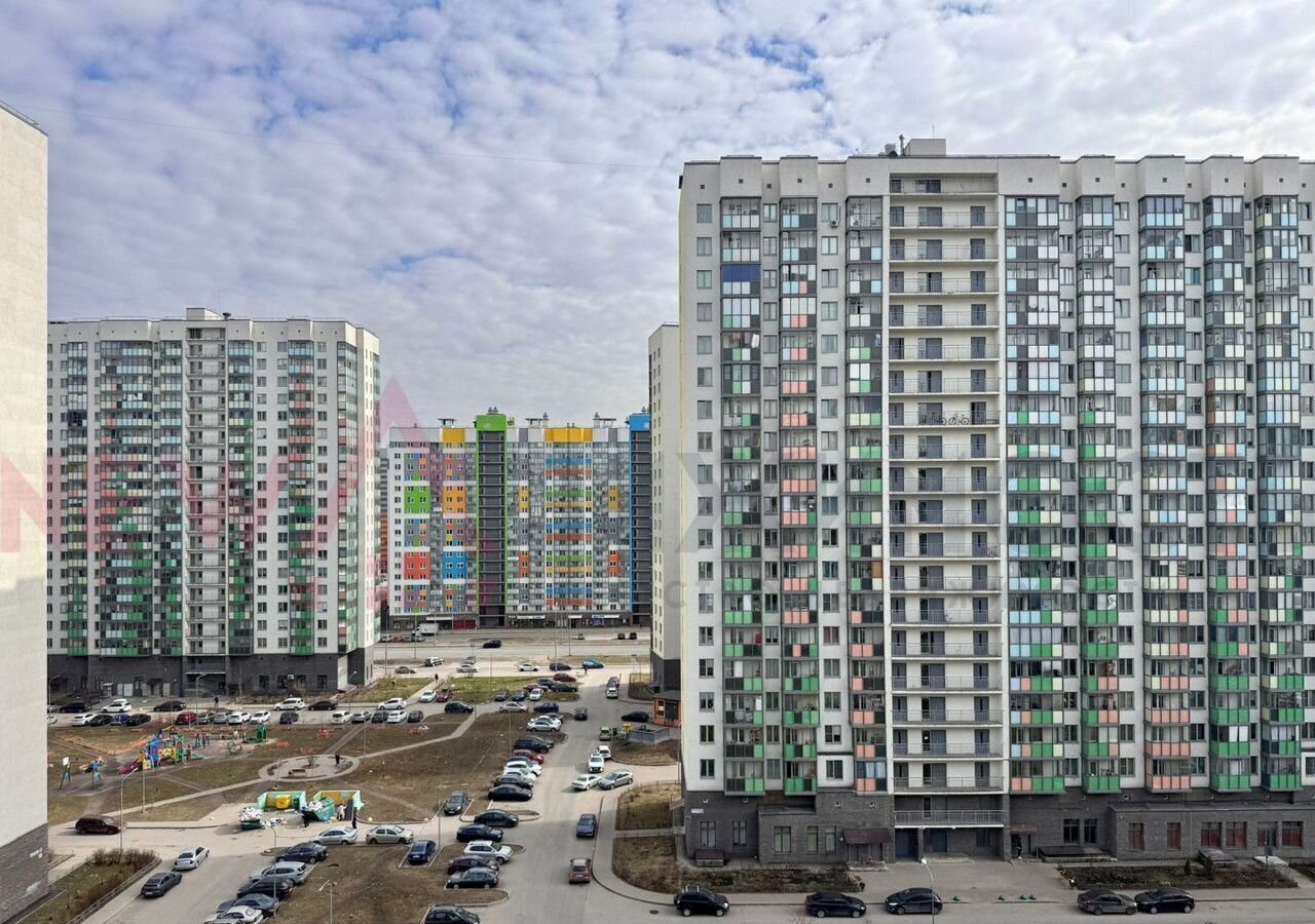 квартира р-н Всеволожский г Мурино б-р Воронцовский 14к/5 Девяткино, Муринское городское поселение фото 14