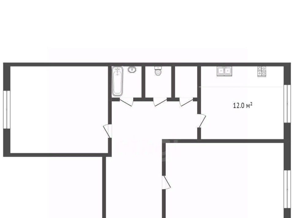 квартира г Кострома ул Титова 4 фото 2