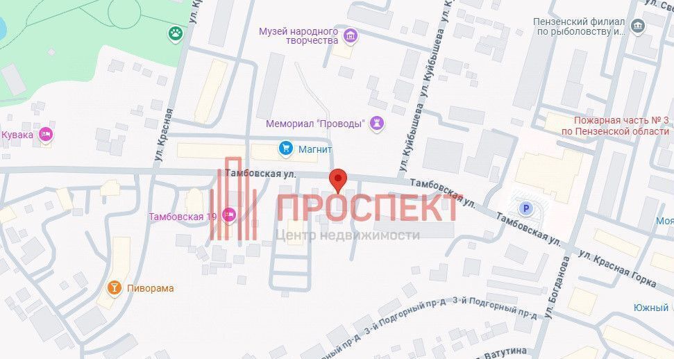земля г Пенза р-н Первомайский ул Тамбовская 27 фото 2