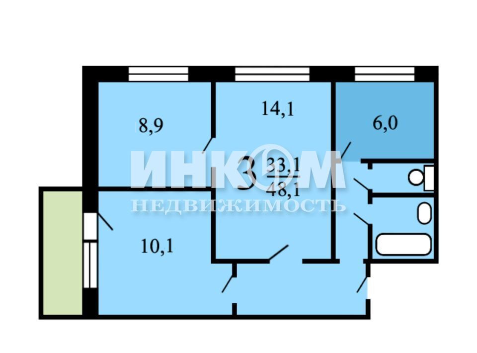 квартира г Москва метро Войковская ш Ленинградское 9к/3 фото 1