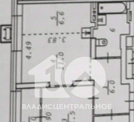 квартира г Новосибирск Заельцовская ул Лобачевского 51/2 фото 6