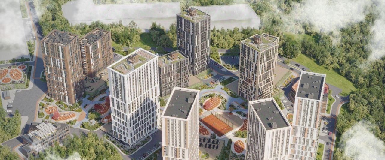 квартира г Уфа р-н Октябрьский Глумилино жилрайон, Холмогоры жилой комплекс фото 4