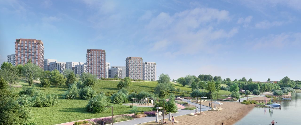 квартира г Москва ЖК Заречный Десна, Новые Ватутинки жилрайон фото 3