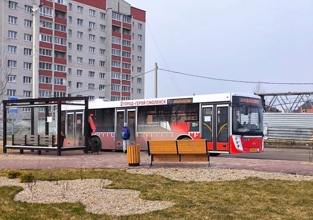 квартира г Смоленск р-н Ленинский проезд Ипподромный 34 фото 6