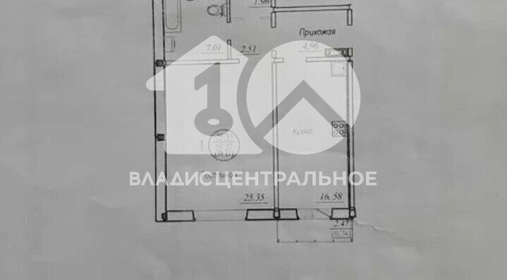 квартира г Новосибирск р-н Кировский ул Бронная 39/3с Площадь Маркса фото 9