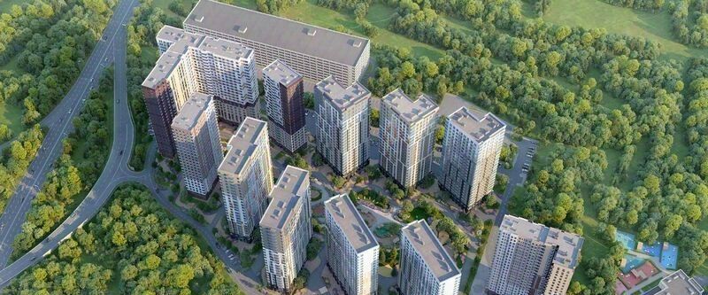 квартира г Одинцово р-н мкр Клубничное поле ЖК «Одинград. Квартал «Семейный»» 6 Молодёжная фото 3
