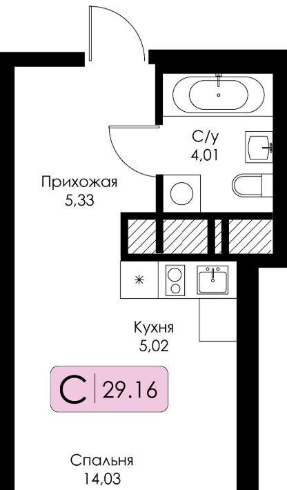 квартира г Нижний Новгород р-н Канавинский ЖК "Анкор" 15-й кв-л фото 1