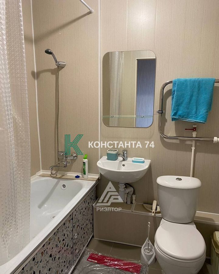 квартира г Челябинск р-н Калининский ул Университетская Набережная 103 фото 12