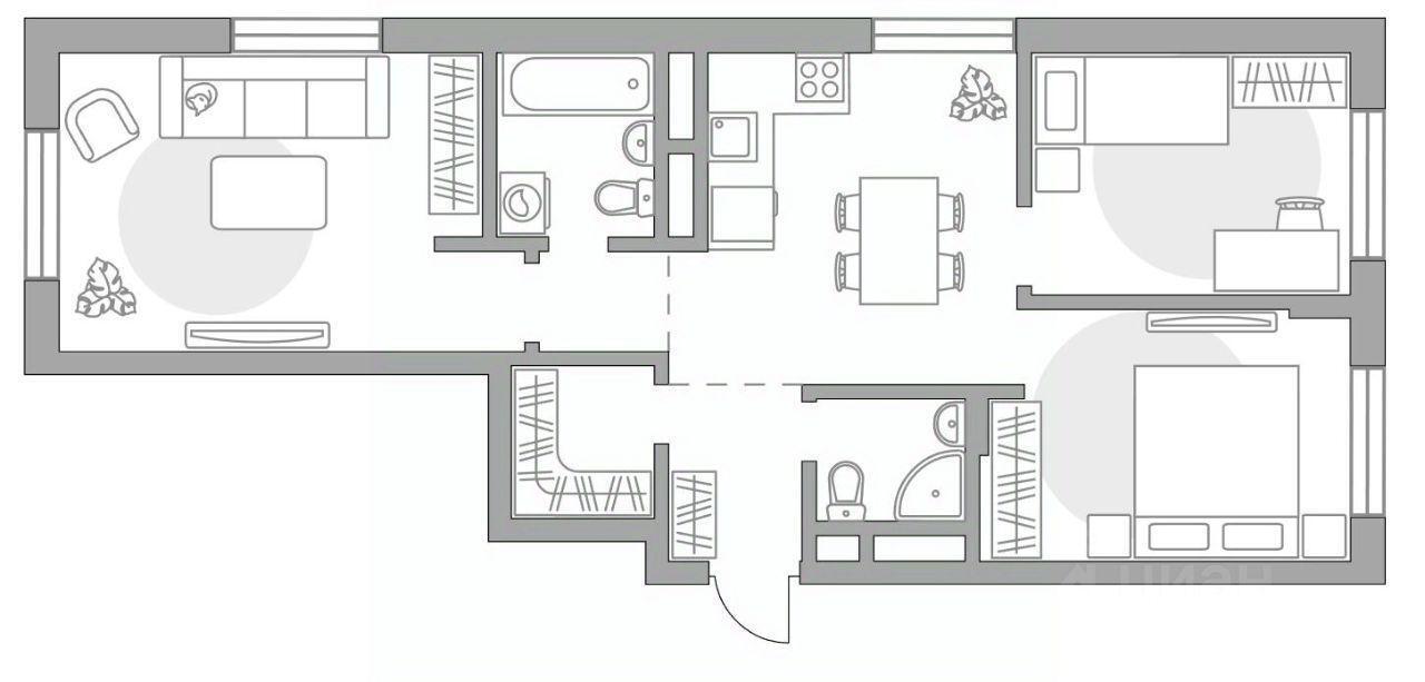 квартира г Видное ЖК Живописный 3 Бульвар Дмитрия Донского фото 1