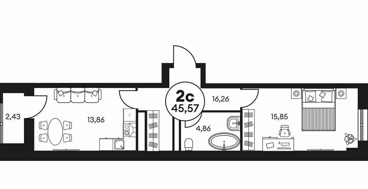 квартира г Ростов-на-Дону р-н Кировский ул Текучева 205 фото 1