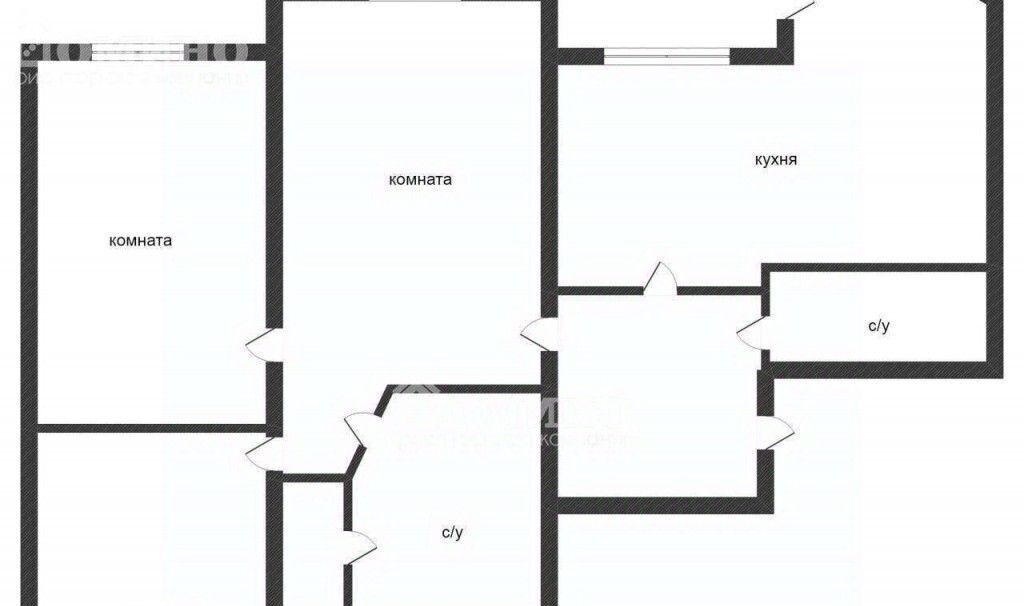 квартира г Тюмень р-н Калининский ул Герцена 45 фото 28