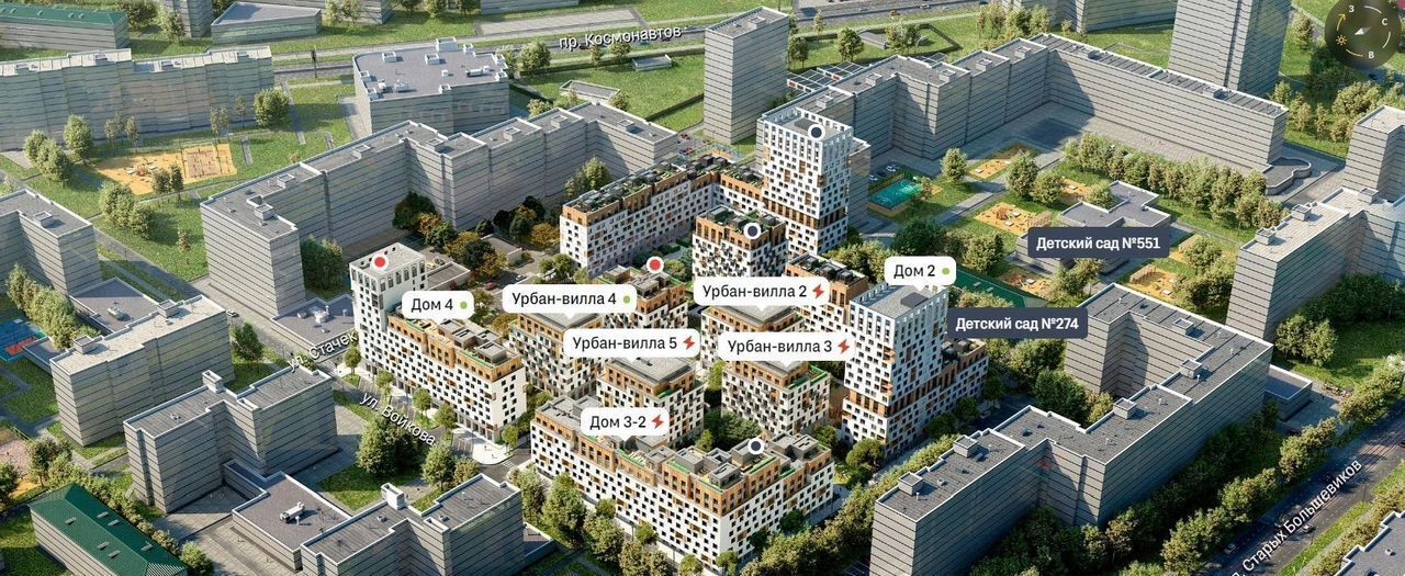 квартира г Екатеринбург р-н Орджоникидзевский Эльмаш пер Механический 13 Проспект Космонавтов фото 7