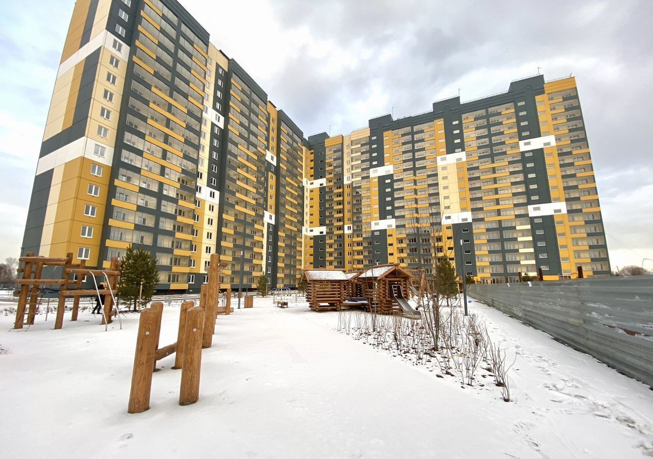 квартира г Новосибирск метро Площадь Гарина-Михайловского р-н Ленинский ул Междуреченская 7/1 Квартал у реки «Аквамарин» фото 21