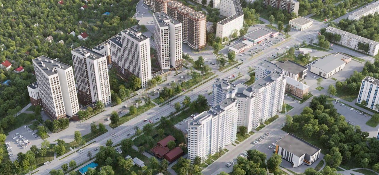 квартира г Ижевск р-н Ленинский Нагорный ЖК «Речной парк» жилрайон, 8-й мкр фото 11