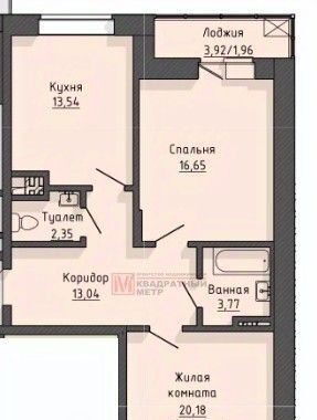 квартира г Старый Оскол Центральный микрорайон 4А фото 2