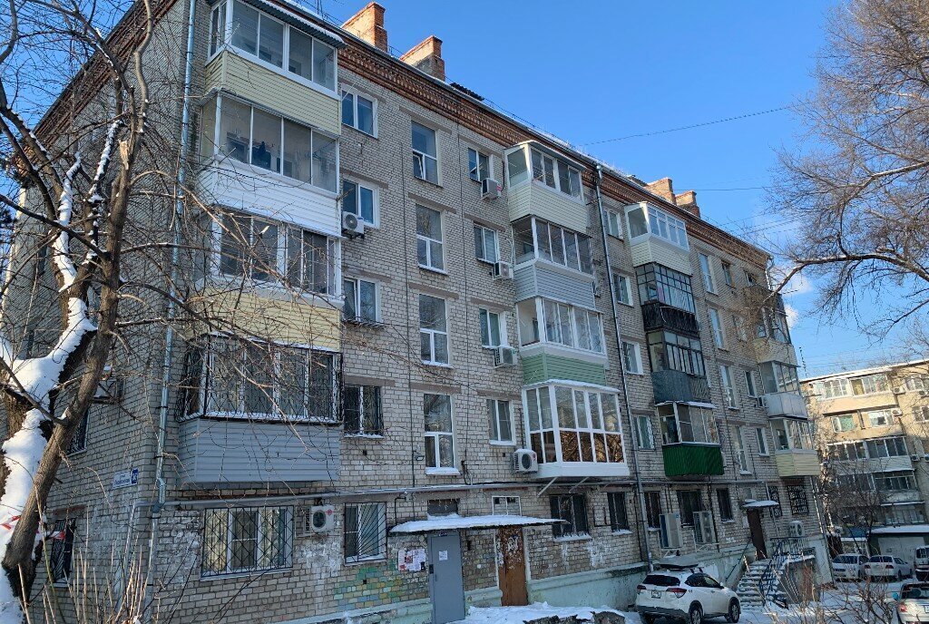 квартира г Хабаровск р-н Центральный ул Лермонтова 36 фото 18