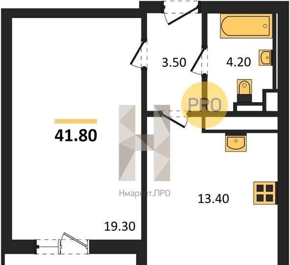 квартира г Воронеж р-н Центральный ул Шишкова 22 д. 140Б фото 7