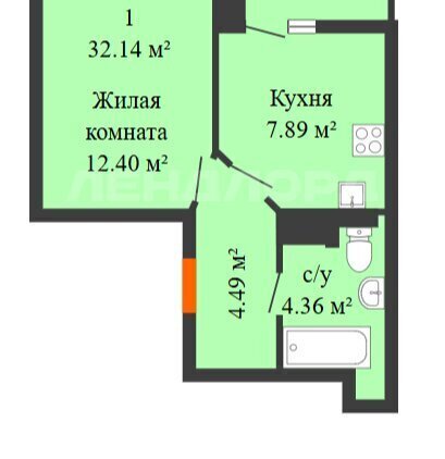 квартира г Ростов-на-Дону р-н Ленинский Новое поселение пр-кт Сиверса 12д фото 1