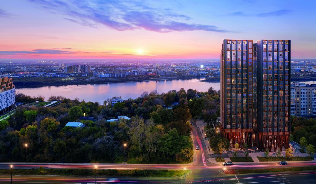 квартира г Нижний Новгород р-н Нижегородский Горьковская ЖК «VEREN PLACE ОДЕССКАЯ» жилой комплекс Верен Плейс Одесская фото 3