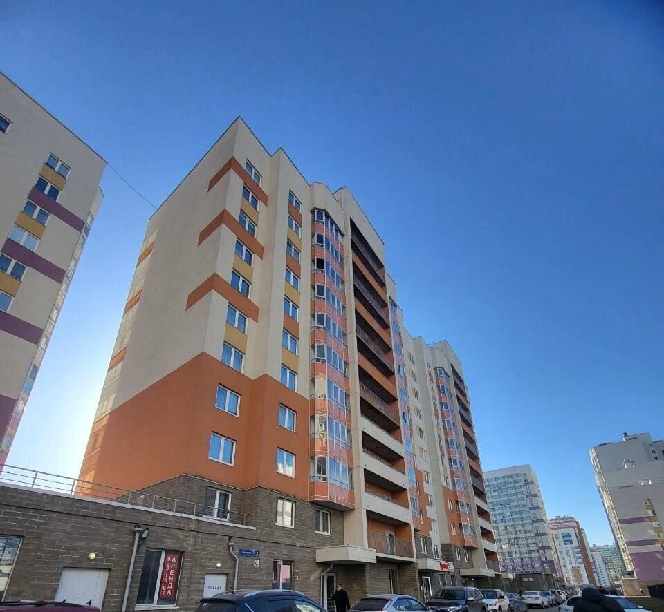 квартира р-н Всеволожский г Мурино б-р Петровский 2к/3 ЖК «Три кита» Девяткино, Муринское городское поселение фото 16