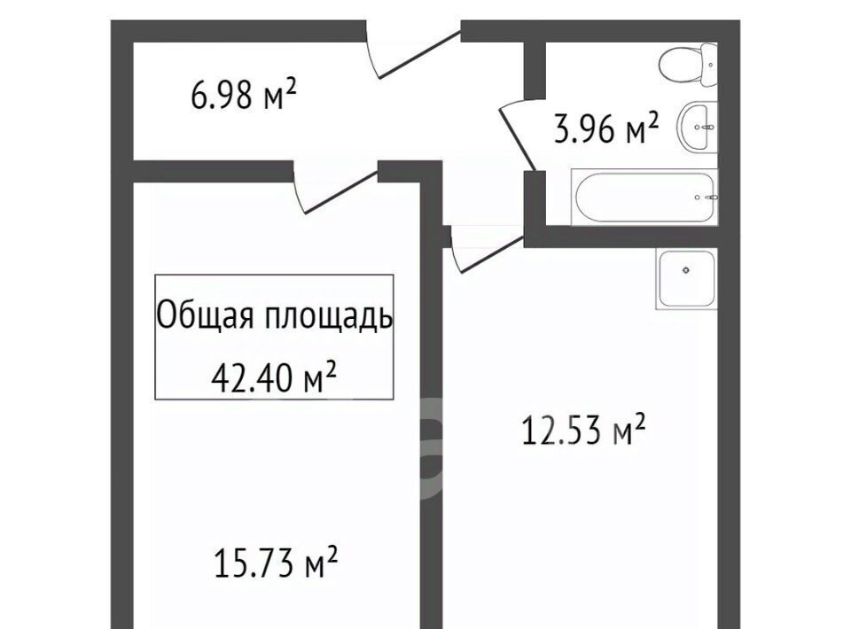 квартира г Новосибирск метро Площадь Гарина-Михайловского ул Юности 1 фото 1