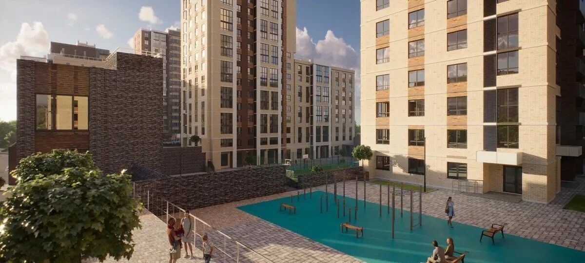 квартира г Краснодар р-н Прикубанский проезд им. Репина 1 ЖК «Репин-Парк» фото 14