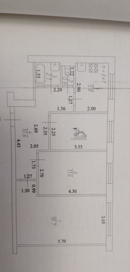 квартира г Казань Авиастроительная ул Максимова 49 фото 5