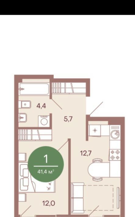 квартира г Пенза р-н Железнодорожный ул Измайлова 38 фото 2