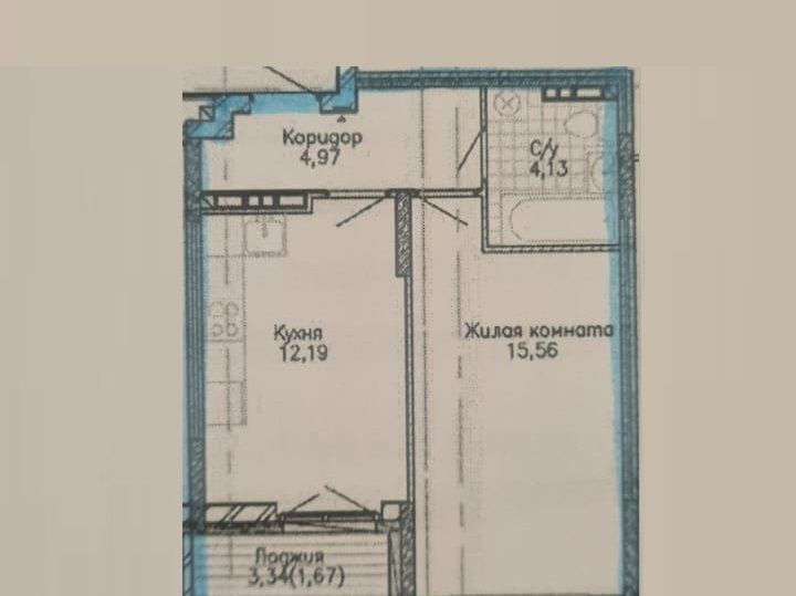 квартира г Екатеринбург Уралмаш ул Калинина 55 фото 8