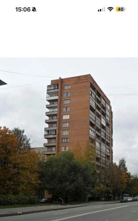 квартира г Санкт-Петербург метро Проспект Ветеранов ул Пограничника Гарькавого 1 фото 27