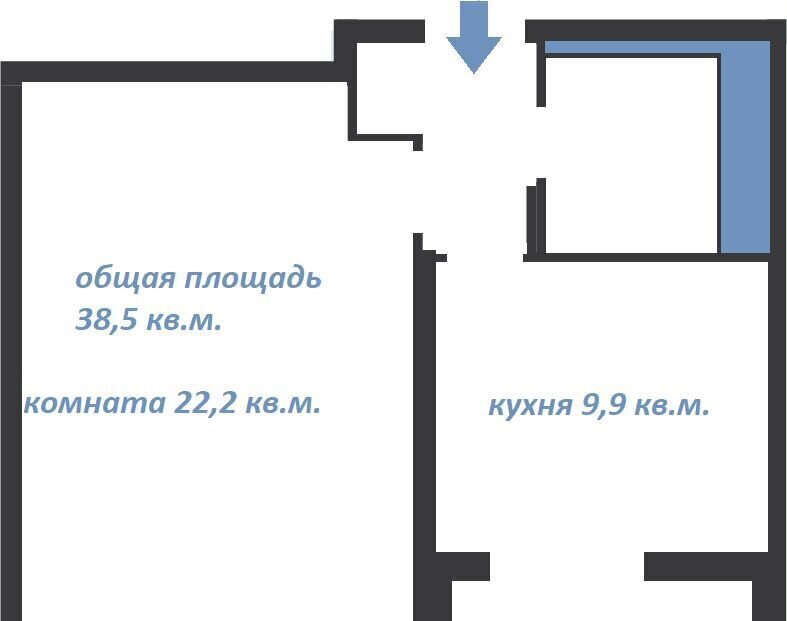 квартира г Москва метро Царицыно ул Каспийская 28/4 фото 5