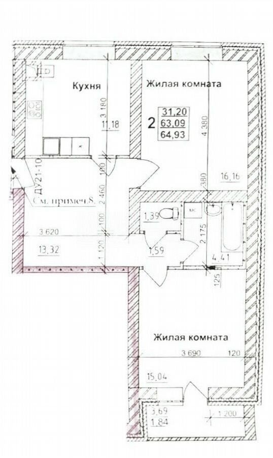 квартира г Калуга р-н Ленинский ул Белинского 13 фото 11