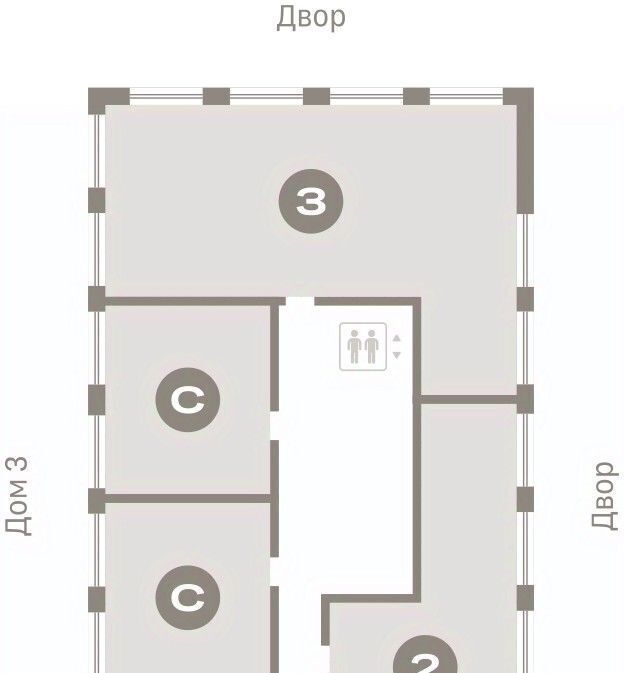 квартира г Тюмень р-н Центральный ул Муравленко 9/2 фото 2
