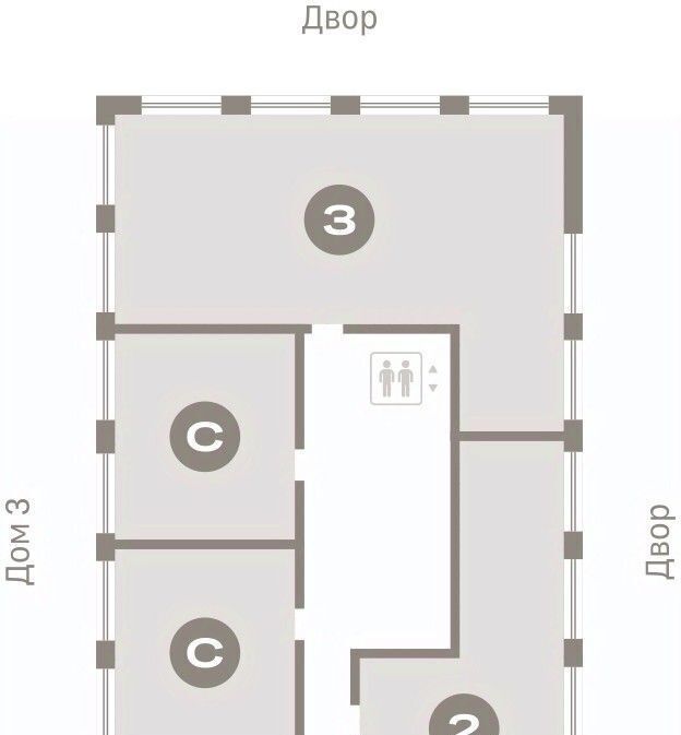 квартира г Тюмень р-н Центральный ул Муравленко 9/2 фото 2
