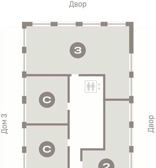 квартира г Тюмень р-н Центральный ул Муравленко 9/2 фото 2