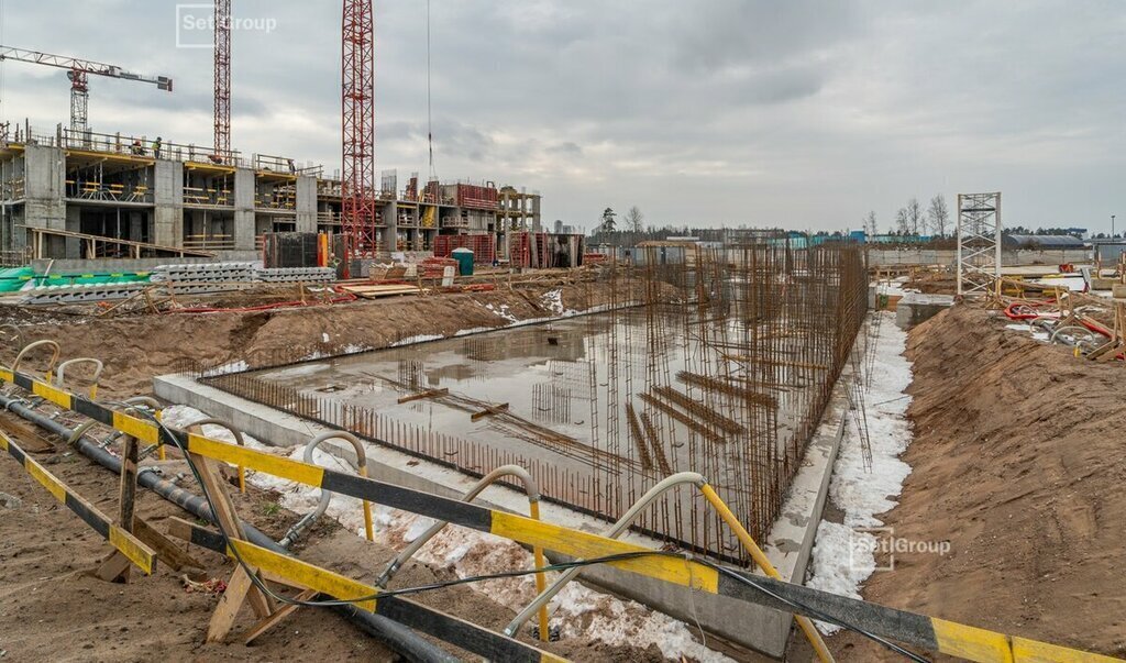 квартира г Санкт-Петербург метро Проспект Просвещения р-н Приморский ЖК «Бионика Заповедная» муниципальный округ Коломяги фото 18