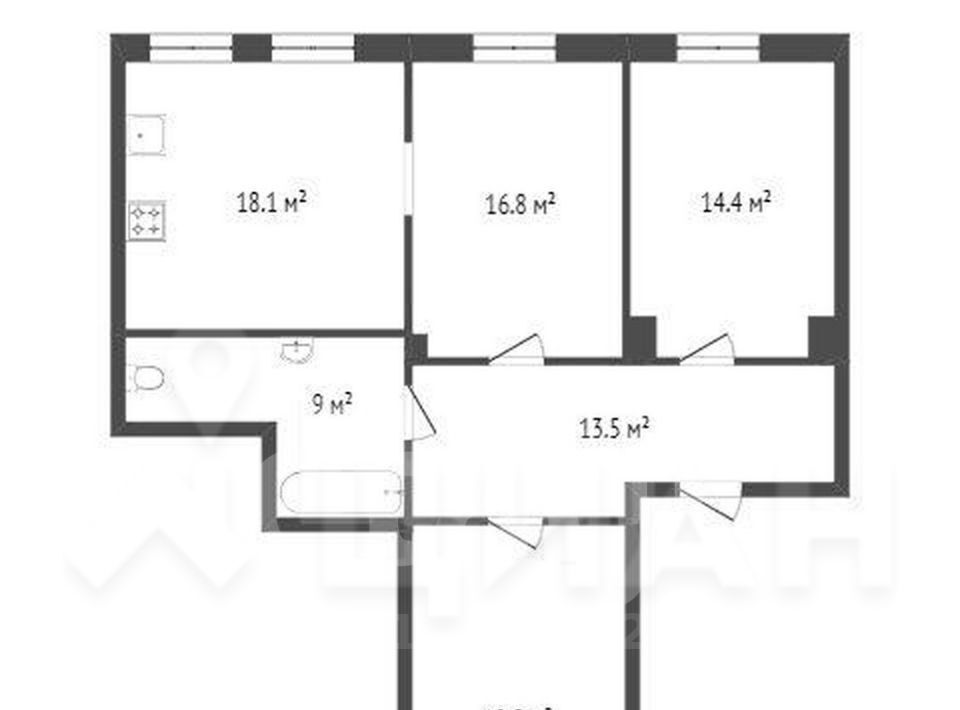 квартира г Стерлитамак ул Худайбердина 212 фото 2