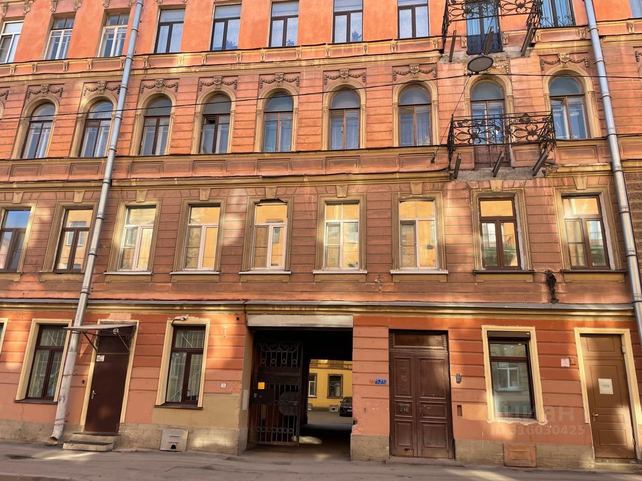 квартира г Санкт-Петербург п Шушары Центральный район Пески ул 4-я Советская 10 округ Смольнинское, Ленинградская область, 31-33 фото 1