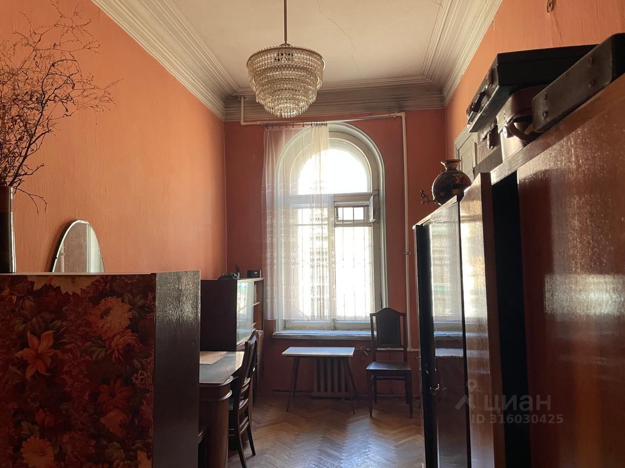 квартира г Санкт-Петербург п Шушары Центральный район Пески ул 4-я Советская 10 округ Смольнинское, Ленинградская область, 31-33 фото 24