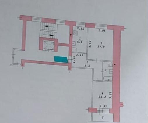 квартира г Новосибирск метро Площадь Гарина-Михайловского р-н Железнодорожный Вокзальная магистраль, 3 фото 12