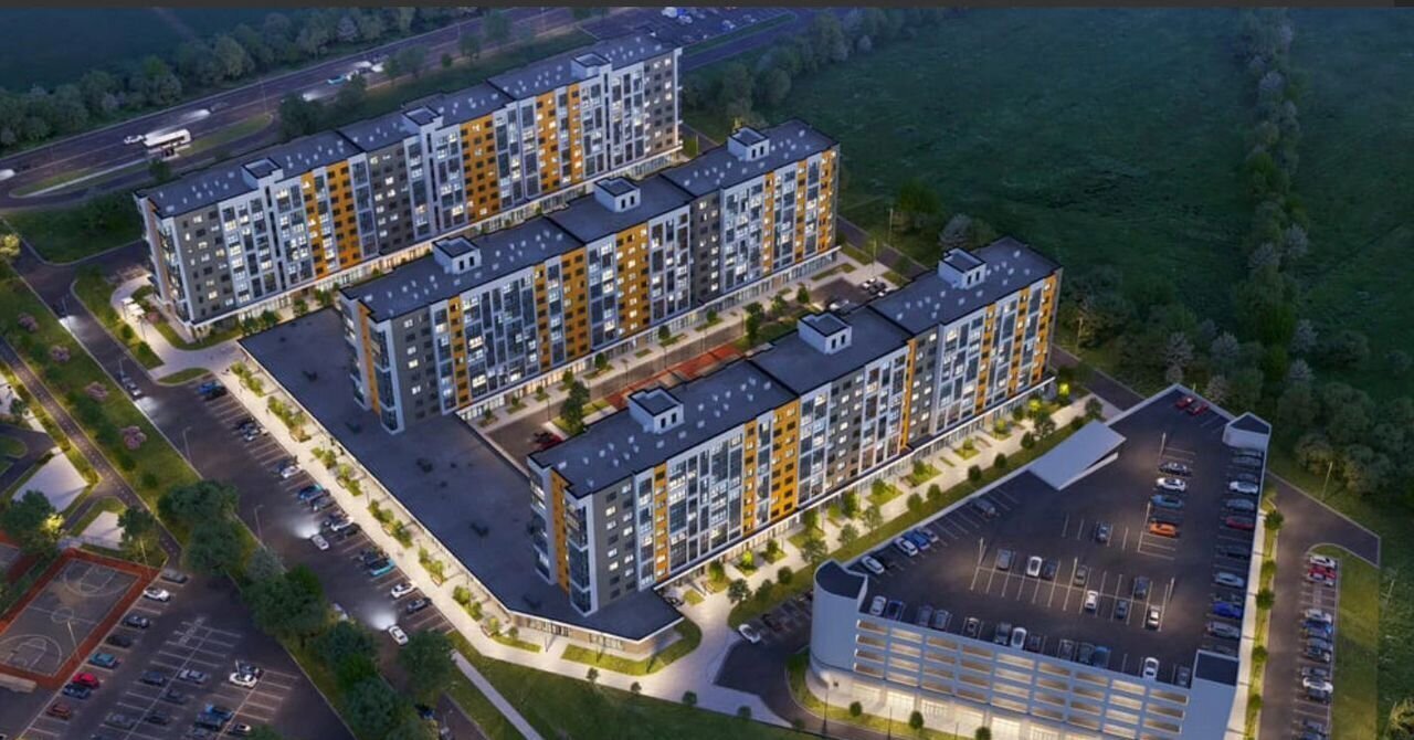 квартира г Краснодар р-н Прикубанский ул Западный Обход 6 ЖК «Друзья» фото 13