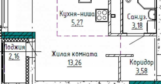 квартира г Екатеринбург р-н Орджоникидзевский Уральская ул Учителей 33 ЖК «Основинские кварталы» фото 1
