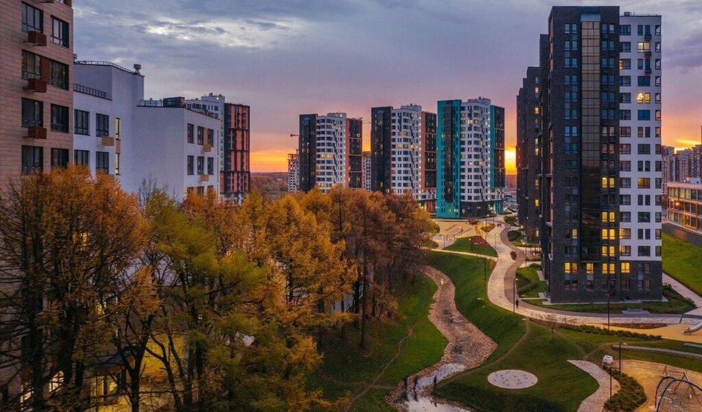 квартира г Москва метро Коммунарка ТиНАО б-р Скандинавский 8 Потапово фото 2