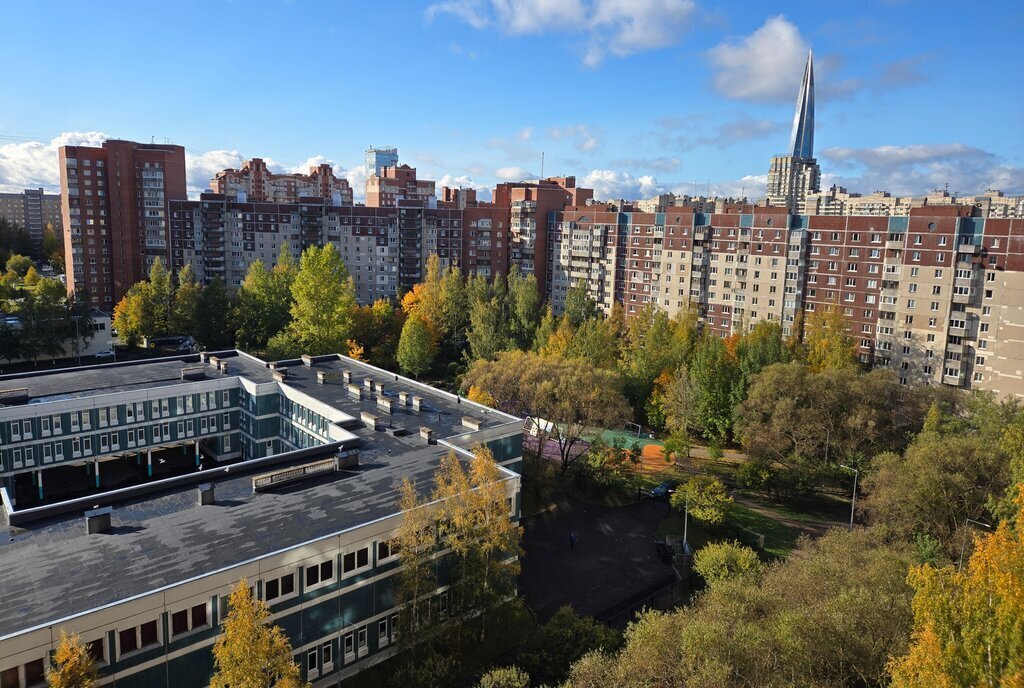 квартира г Санкт-Петербург ул Школьная 114к/2 Беговая фото 3