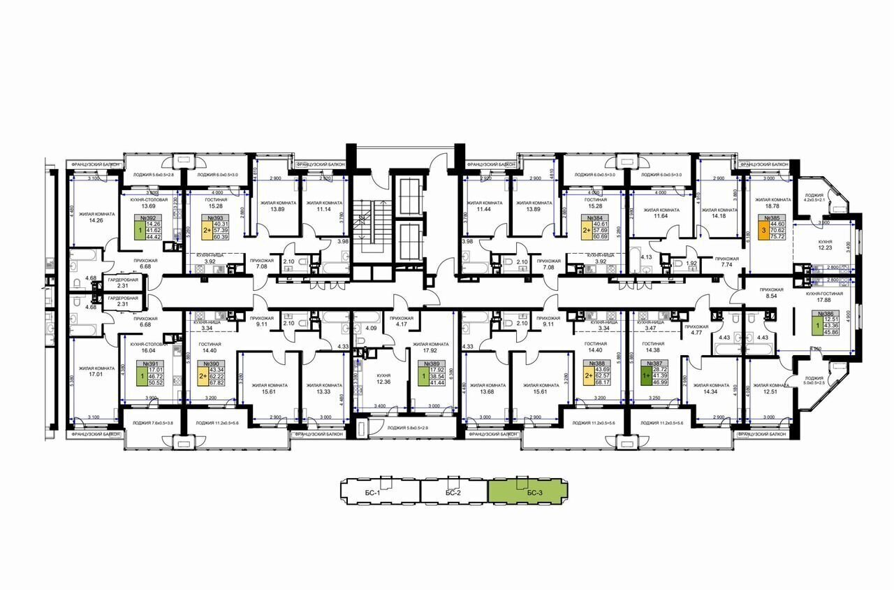 квартира г Краснодар р-н Прикубанский ул Ветеранов 85 ЖК «Сегодня» корп. 2 фото 8